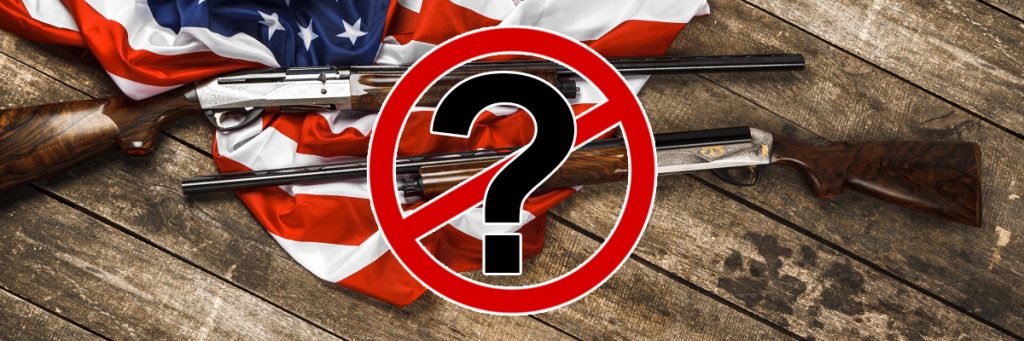Gun control banner