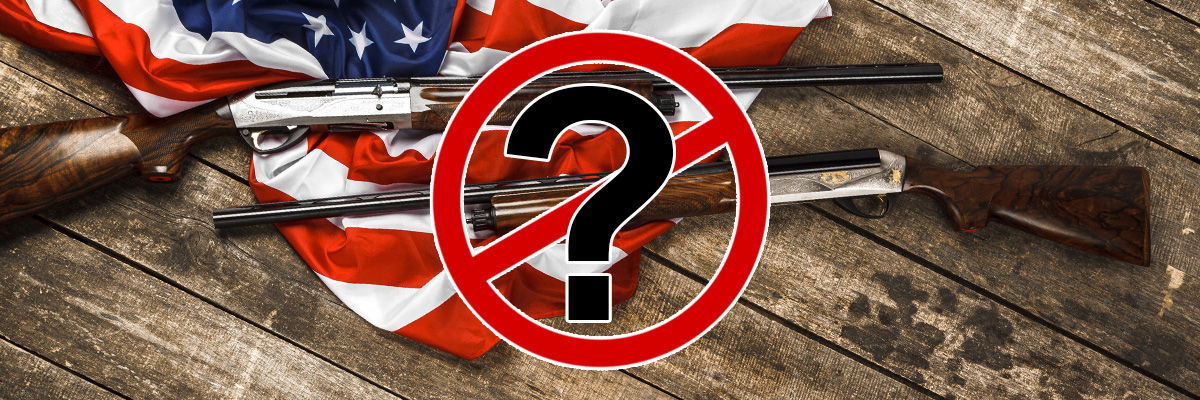 Gun control banner